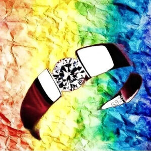 New! Women’s 925 Solitaire Rings size 9